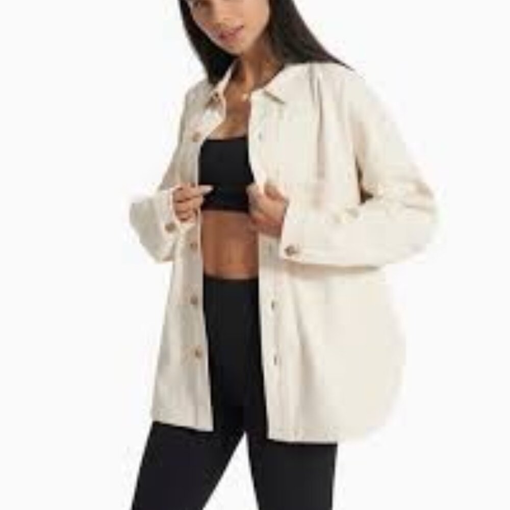 Vuori Womens Shirt Mackenzie Shirt Jacket M/L